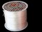 196 Feet Stretchy Cord 0.8mm White Elastic Thread 60 Meters per roll of String bH3